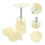 1 Set Mondkuchen- Blumenmuster Mit Stempel 5