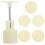 1 Set Mondkuchen- Blumenmuster Mit Stempel 4