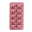 10-Fächer Silikon Eiskugel Form Mit Deckel Pink 8