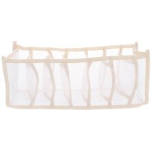 Storage Tray Organizer Nylon Mehrere Fächer Design Beige 1 Stück