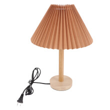 Pleated Lamp Nachttischlampe Schlafzimmer Tischlampe LED