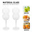 2Stk. Cocktail Goblets Für Wasser Rotwein 9