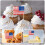 200Pcs Toothpick Flags Cake Decorative Party Festive Decors 8