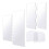 6Pcs Acrylic Cake Scrapers For Baking And Cake Cutting 9
