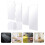 6Pcs Acrylic Cake Scrapers For Baking And Cake Cutting 5