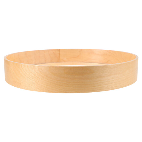 5Pcs Wooden Round Wall Clock Frame Simple Elegant Design 1