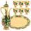 1 Set Wine Pot Tea Set with Delicate Cups Vintage Style 8