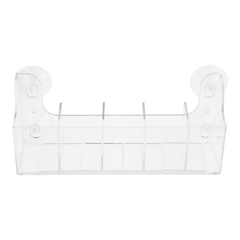 Transparent Acrylic Tea Bag Organizer Easy Install Suction Rack-image-OPC-PKVJP78-NEW