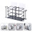 Sturdy Storage Holder Black Iron For Bathroom And Kitchen Use 4