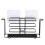Sturdy Storage Holder Black Iron For Bathroom And Kitchen Use 8