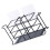 Sturdy Storage Holder Black Iron For Bathroom And Kitchen Use 1
