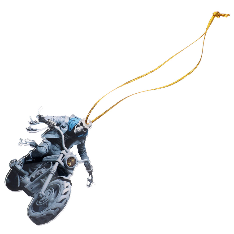 4Pcs Cartoon Skull Ornament Hanging Pendant For Car Bag Backpack 3332970537925