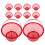 10Pcs Plastic Fruit Basket Box For Vegetable 9