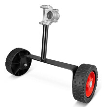 Lawn Mower Support Wheel Knapsack Type Adjustable Auxiliary Wheel For Outdoor Mower R2U5 Weed Trimmer Attachment