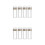 8 Pcs Plastic Sample Containers 12ml Reagent And Pill Storage Bottles 9