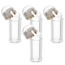 8 Pcs Plastic Sample Containers 12ml Reagent And Pill Storage Bottles