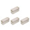 4Pcs Rectangular Metal Tin Container With Lid For Cookies Candy Snacks 8