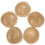 10Pcs Artificial Bird Nest Ornament Rustic Simulation House Decoration 5