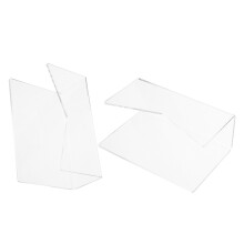 2Stk Acryl Brieforganizer Durchsichtiger Halter Für Büro Zuhause