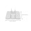 4Stk Rollschuh Displayständer Transparent Inline Skate Halter 2
