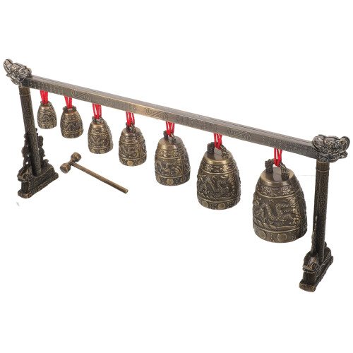 Chinese Antique Chime Bell Instrument Percussion Craft