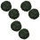 3pcs Artificial Topiary Ball Hanging Plant Decoration 5