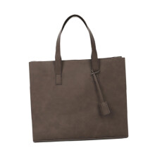 Men's Faux Leather Briefcase Model 1120 Color Coffee For Work Or Travel