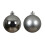 30 Silver Christmas baubles 4cm 5cm 6cm matt and gloss 3