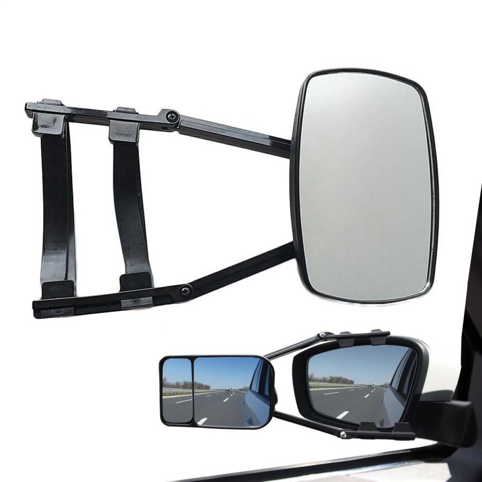Mirrors Extensions For Towing, Adjustable Truck Extension Mirror, 360-Degree Rotation, Universal Compatibility 9084446200577