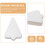 100 Stuks Cake Mousse Dienbladen Kartonnen Ondergronden 10