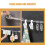Kitchen Hanging Rod Transparante Wandopbergrek 8