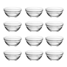 12 bleifreie schüsseln pudding gläser cake