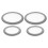 Stethoscope Replacement Parts Stethoscope Diaphragm Grey 4pcs 8