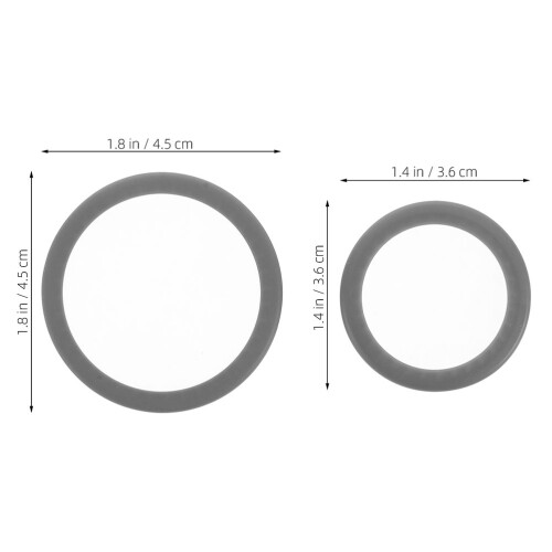 Stethoscope Replacement Parts Stethoscope Diaphragm Grey 4pcs 1