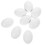 16 Pcs Artificial Wood Eggs Craft DIY Fake Egg Decorations 3