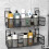 No Drilling Wall Mounted Hanging Wire Storage Basket 5