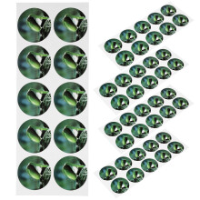 5 Sheets PVC Seed Pot Label Sticker For Hydroponic Plant Marking