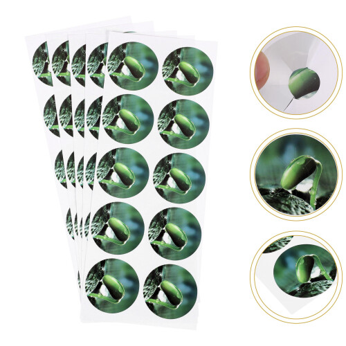 5 Sheets PVC Seed Pot Label Sticker For Hydroponic Plant Marking 2
