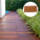Outdoor Wood Interlocking Deck Tile For Patio And Balcony 8