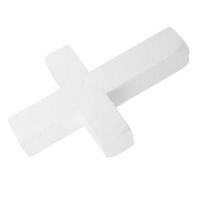4Pcs Polystyrene Foam Christmas Unfinished Cross Model For Diy Craft