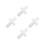 4Pcs Polystyrene Foam Christmas Unfinished Cross Model For Diy Craft 6