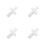 4Pcs Polystyrene Foam Christmas Unfinished Cross Model For Diy Craft 9