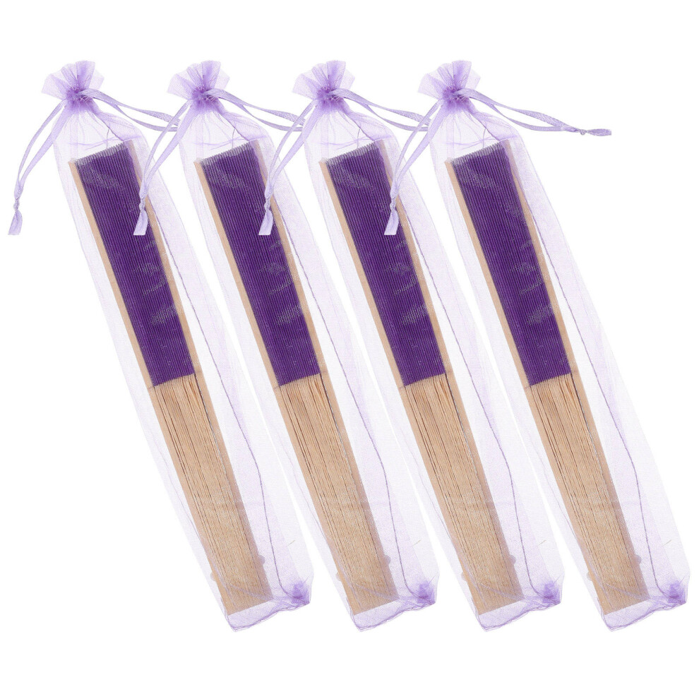 4Pcs Chinese Folding Fan For Stage And Dance Performance-image-OPC-PKVKDK7-NEW