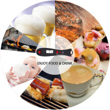 Instant Read Digital Folding Thermometer LCD For Meat Cooking