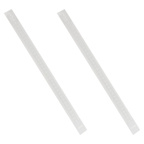 2Pcs Pastry Rolling Track Baking Rail For Dough Cookies