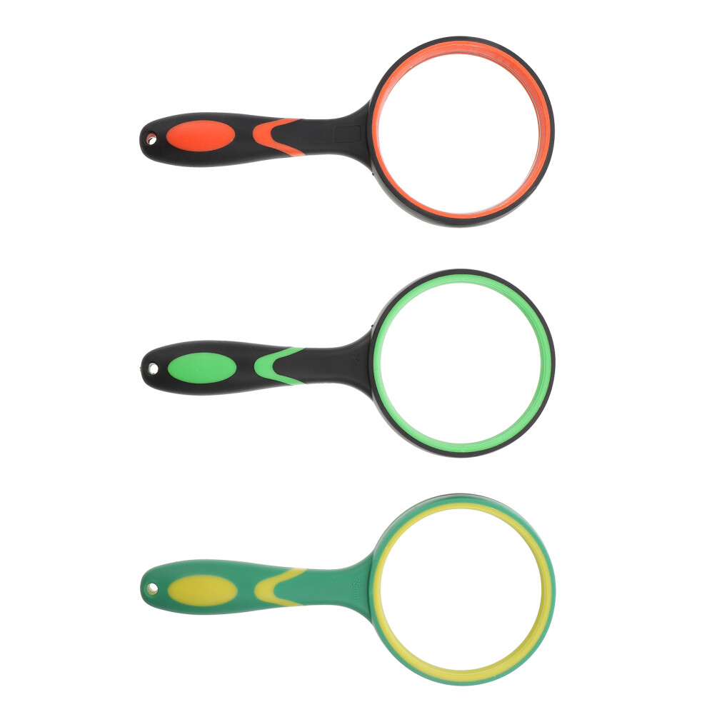 Happyyami Portable Children Reading Magnifying Glass For Kids And Elderly