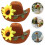 8 Pcs Cowboy Hat Ornaments For Party Decor 11