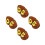 8 Pcs Cowboy Hat Ornaments For Party Decor 2