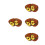 8 Pcs Cowboy Hat Ornaments For Party Decor 5