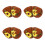 8 Pcs Cowboy Hat Ornaments For Party Decor 4